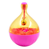 Pets Tumbler Leakage Food Ball Dog Training Exercise Fun Bowl Toys, Size: 14*9.5cm